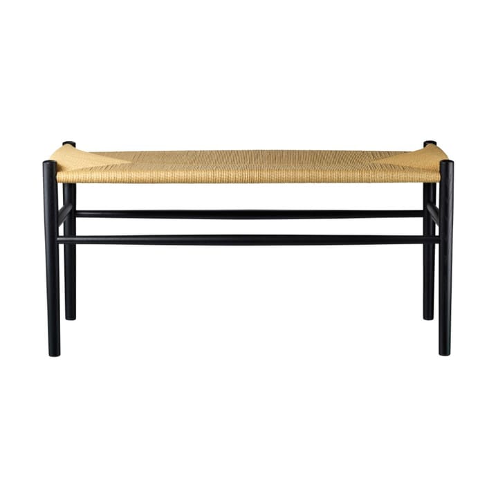 Banco J163 Piano - Oak black painted-nature - FDB Møbler