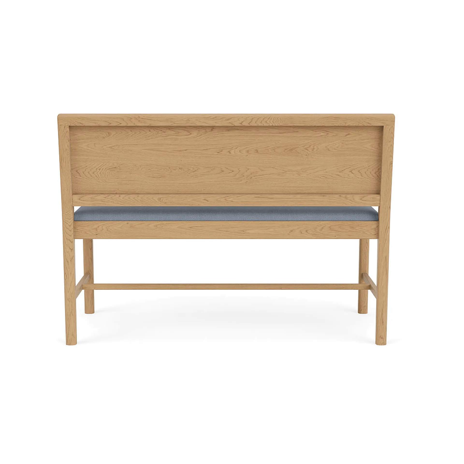  Banco J176 Sønderborg, Roble lacado-ploegwool blue FDB Møbler