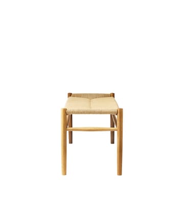Banco J83B 37x100 cm - Oak nature lacquered-nature - FDB Møbler