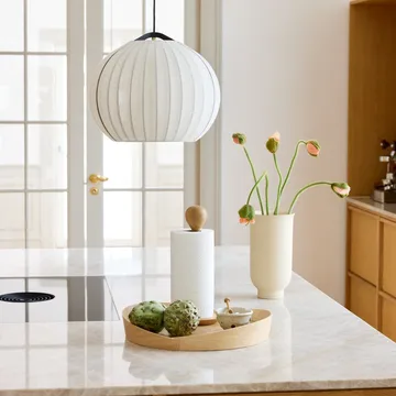 Bandeja V43 Top Ø38 cm - Roble lacado - FDB Møbler