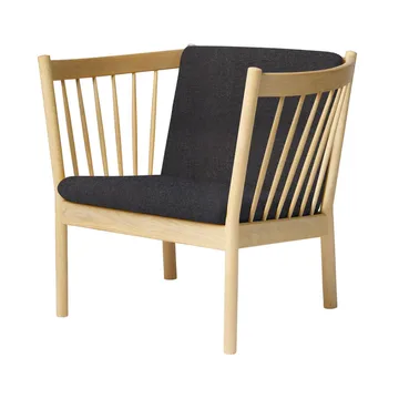 Butaca J146 - Oak lacquered-dark grey - FDB Møbler