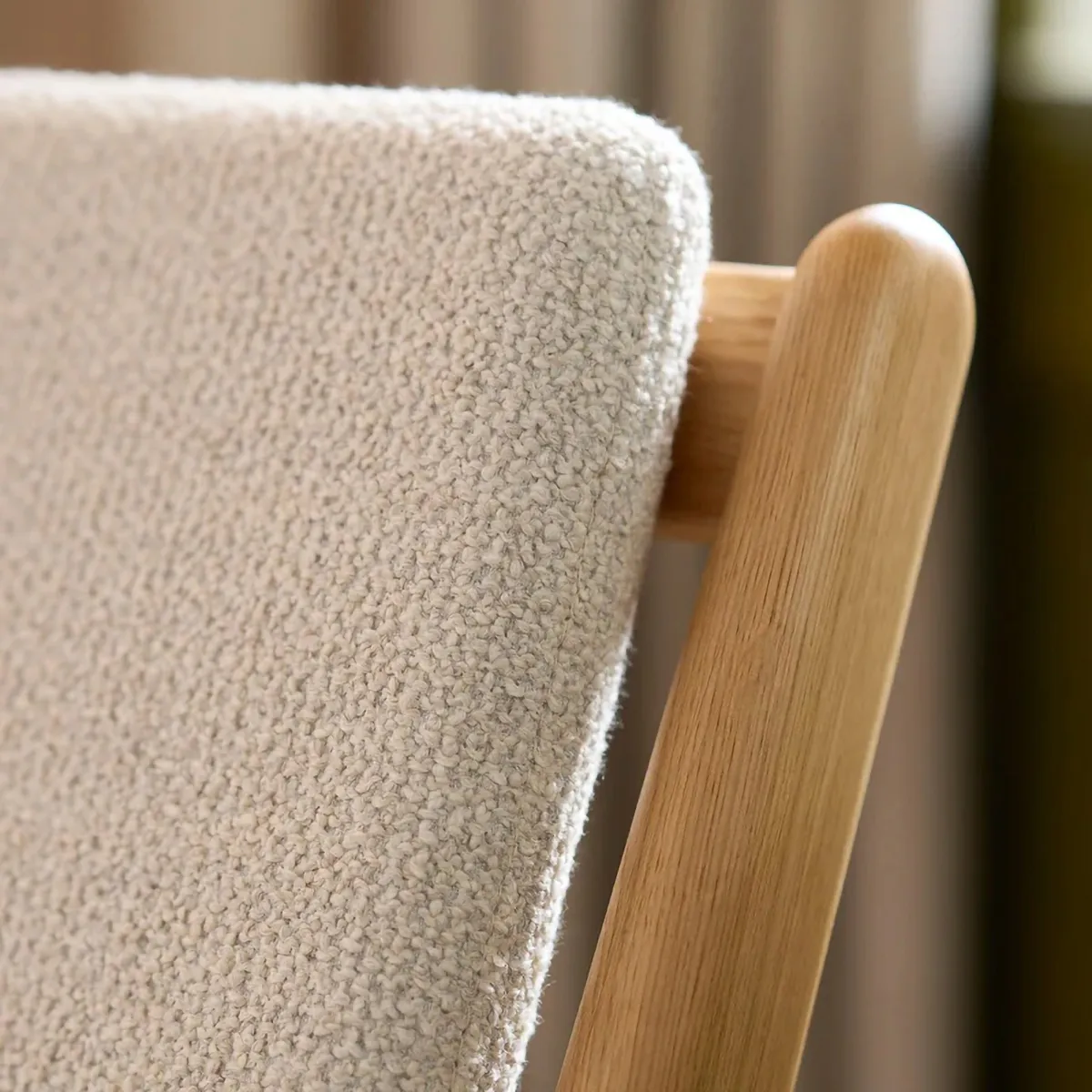 Butaca J53, Roble aceitado-beige FDB Møbler