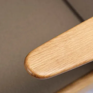 Butaca J53 - Roble aceitado-topo - FDB Møbler