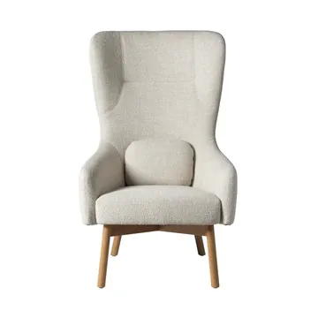 Butaca L35 Gesja Wing Chair - Roble lacado beige - FDB Møbler