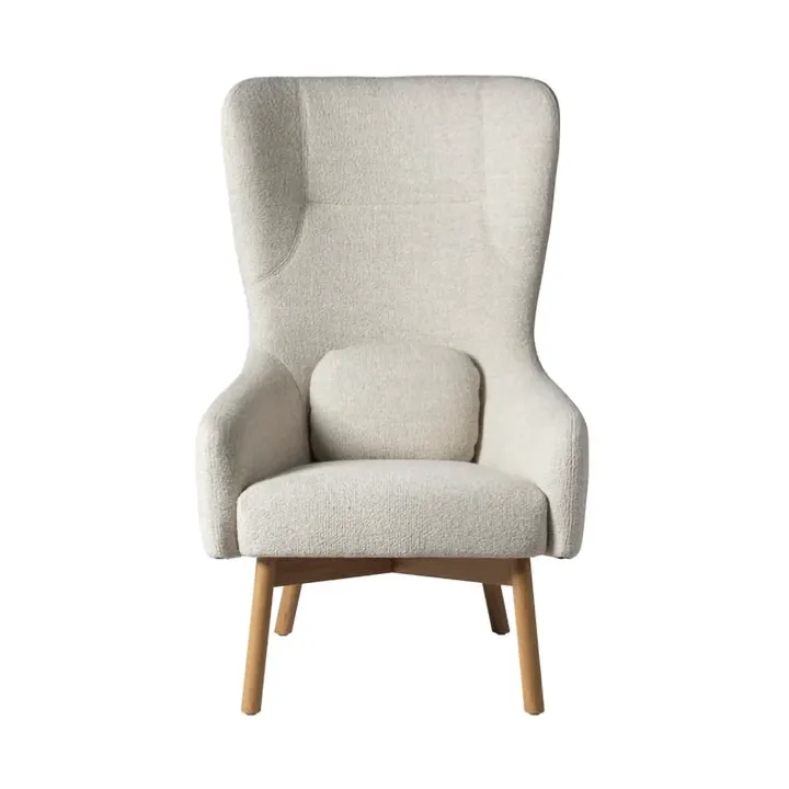 Butaca L35 Gesja Wing Chair - Roble lacado beige - FDB Møbler