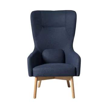 Butaca L35 Gesja Wing Chair - Roble lacado Dark blue - FDB Møbler