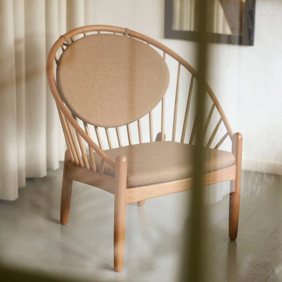 Cojín para silla J166 Jørna, Marrón FDB Møbler