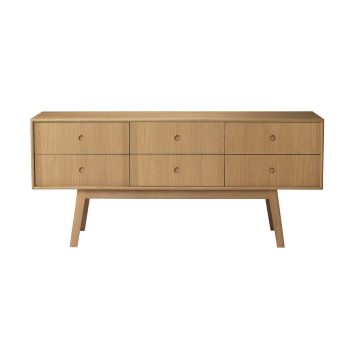 Cómoda A86 Butler Dresser, Oak nature lacquered FDB Møbler