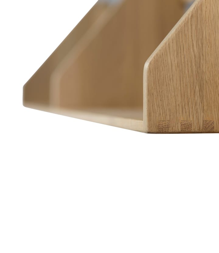Estantería B5 21x100 cm, Oak nature lacquered FDB Møbler