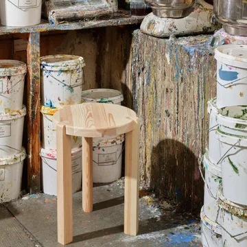 Mesa auxiliar D108 Ragnesminde Ø35 cm - Naturaleza - FDB Møbler