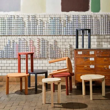 Mesa auxiliar D108 Ragnesminde Ø35 cm - Naturaleza - FDB Møbler