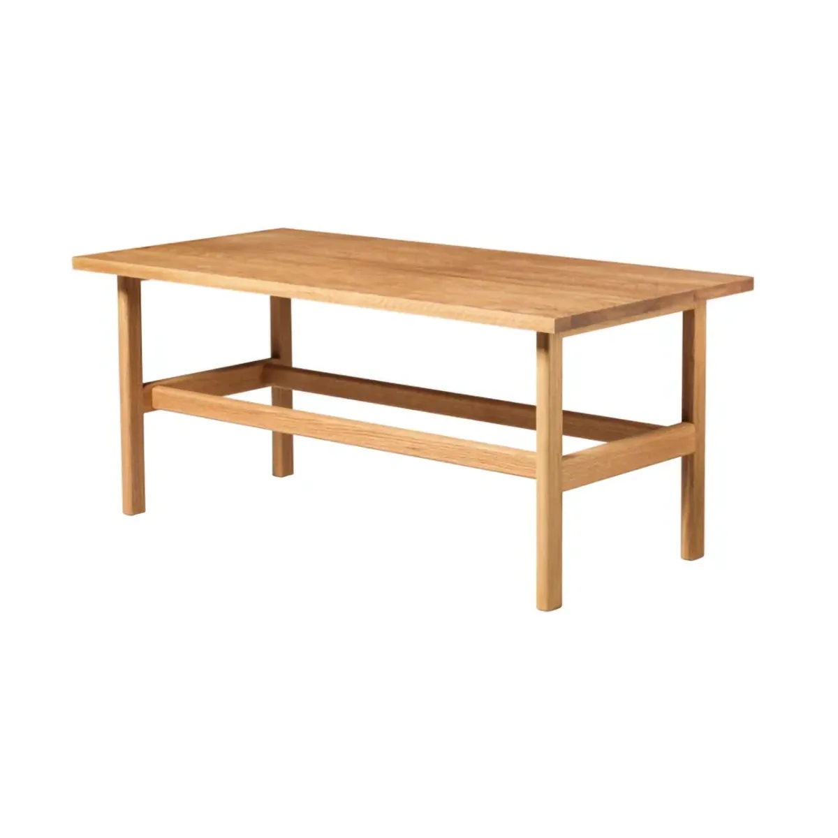 Mesa de centro D33 60x120 cm, Roble macizo aceitado FDB Møbler