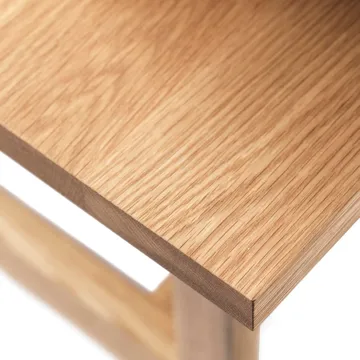 Mesa de centro D33 60x120 cm - Roble macizo aceitado - FDB Møbler