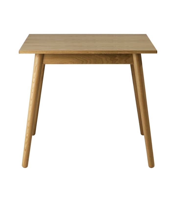 Mesa de comedor C35A 82x82 cm, Oak nature-oak nature lacquered FDB Møbler