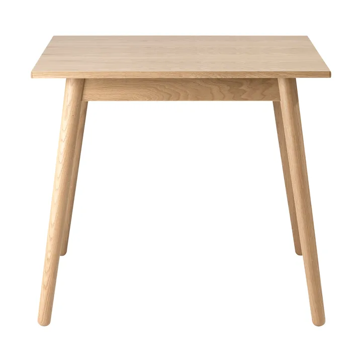Mesa de comedor C35A 82x82 cm - Roble natural con barniz al agua - FDB Møbler