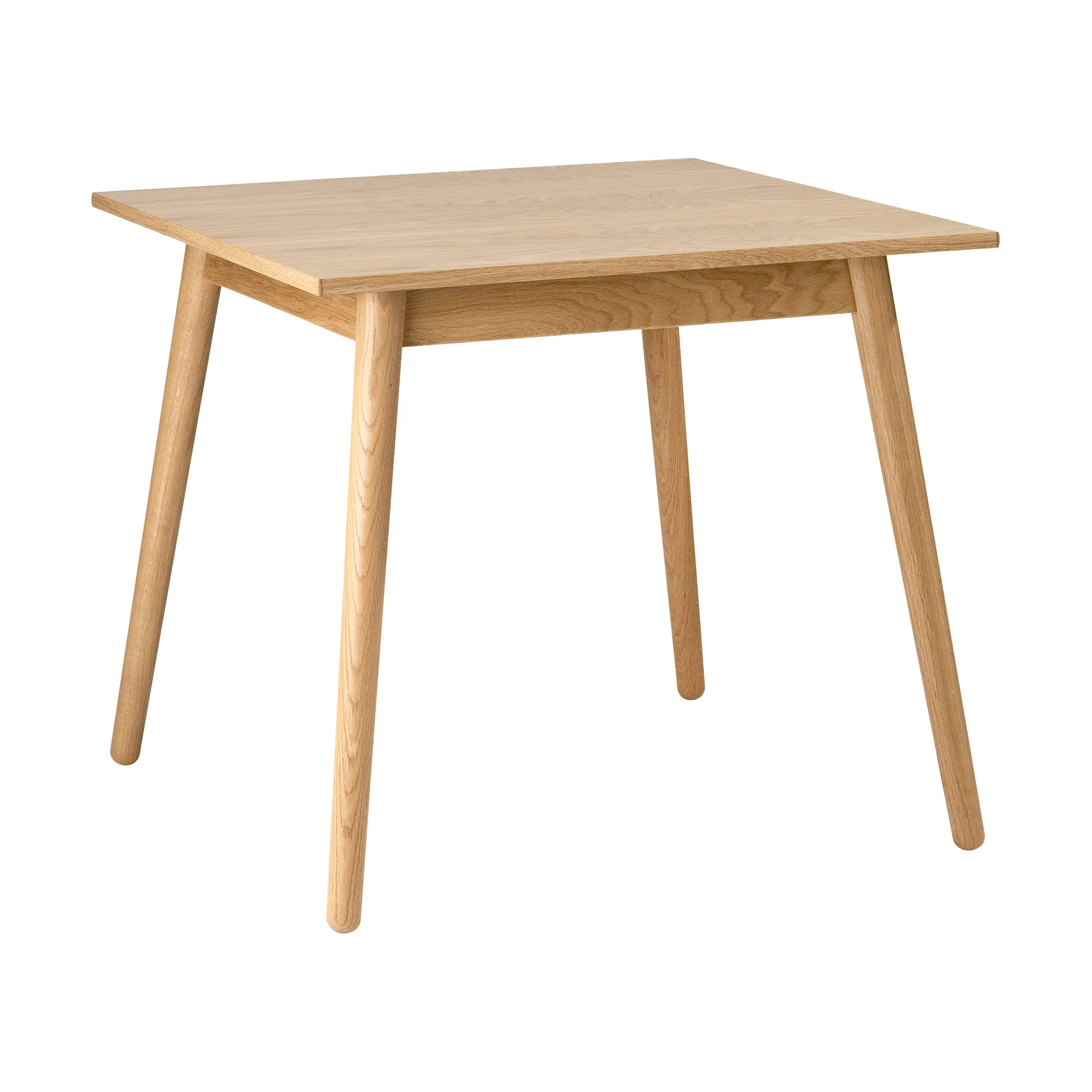 Mesa de comedor C35A 82x82 cm, Roble natural con barniz al agua FDB Møbler