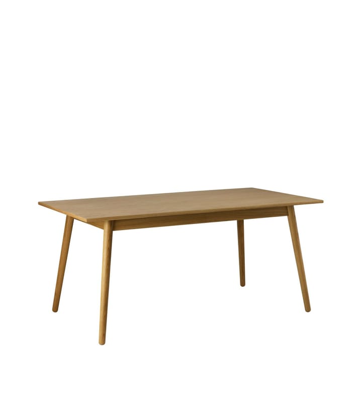Mesa de comedor C35B 82x160 cm, Oak nature-oak nature lacquered FDB Møbler