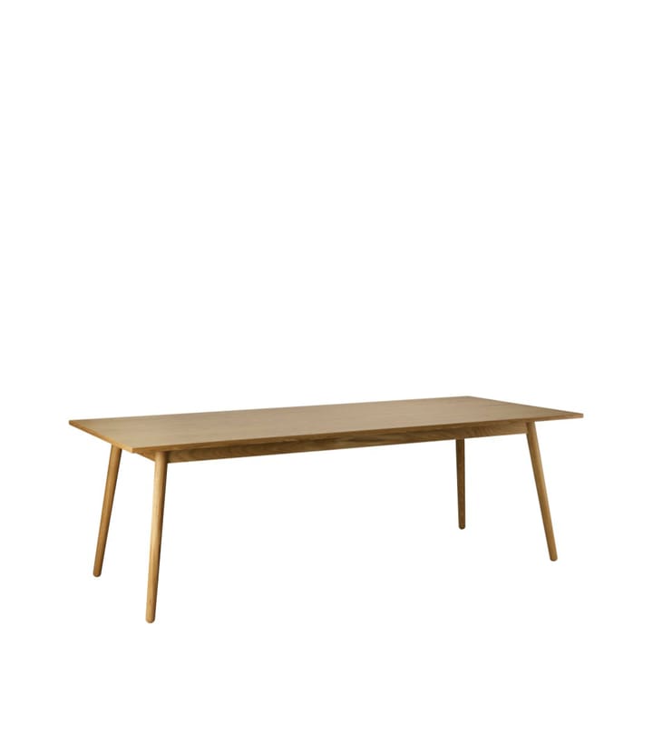 Mesa de comedor C35C 95x220 cm, Oak nature-oak nature lacquered FDB Møbler