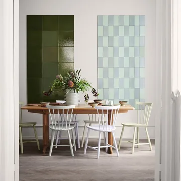 Mesa de comedor C64 Shaker 90x180 cm - Roble macizo aceitado - FDB Møbler