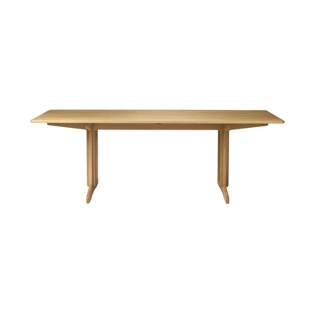 Mesa de comedor C64 Shaker 90x220 cm, Oak nature oiled FDB Møbler