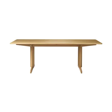 Mesa de comedor C64 Shaker 90x220 cm - Roble macizo aceitado - FDB Møbler