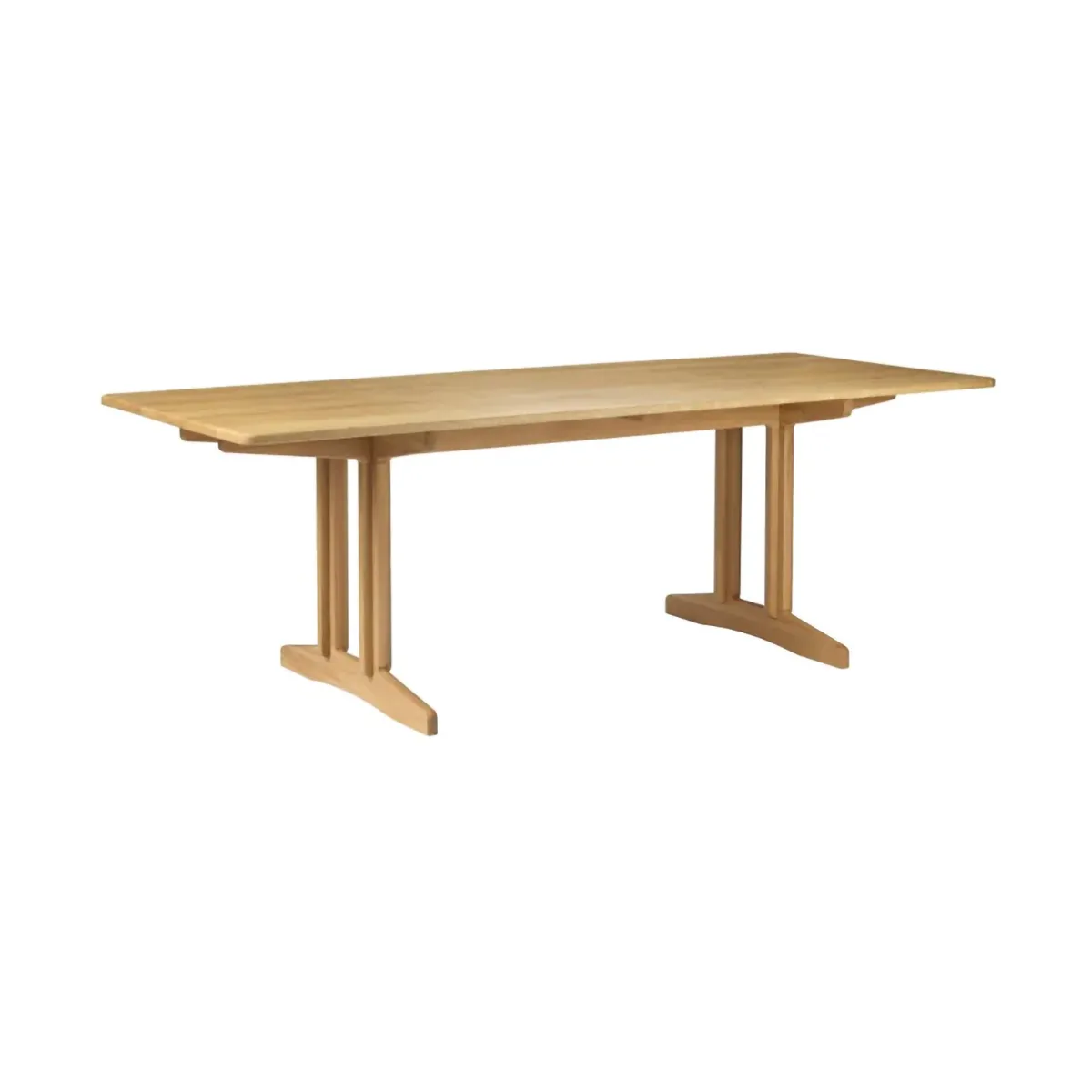 Mesa de comedor C64 Shaker 90x220 cm, Roble macizo aceitado FDB Møbler
