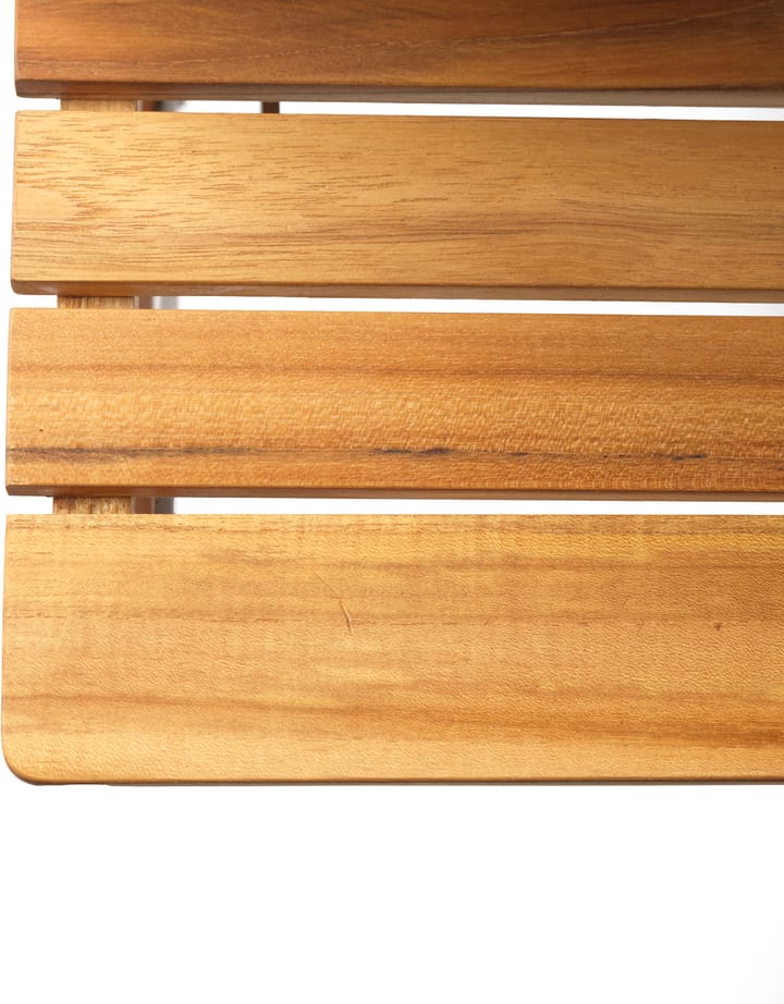Mesa de exterior M26 Lilleø, Teak-acero inoxidable FDB Møbler