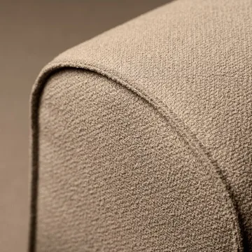 Módulo de sofá Mols L44 pieza de esquina - Topo - FDB Møbler