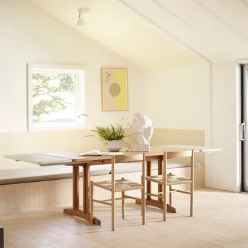 Placa de extensión adicional C64 Shaker - Gris seda - FDB Møbler