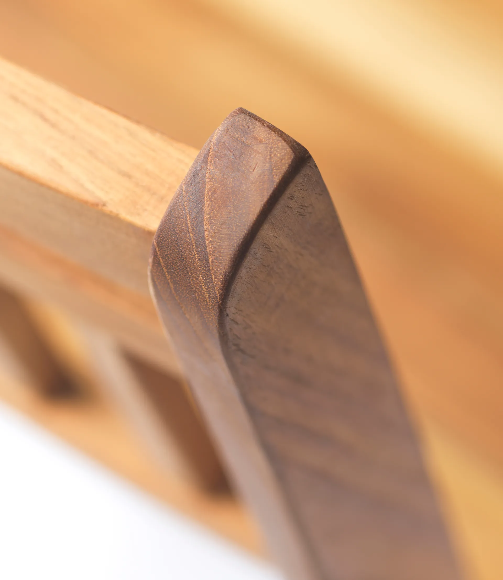 Silla de exterior M23 Lilleø, Teak-acero inoxidable FDB Møbler