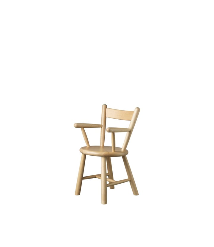Silla infantil P9, Beech nature lacquered FDB Møbler