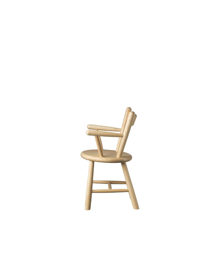 Silla infantil P9, Beech nature lacquered FDB Møbler