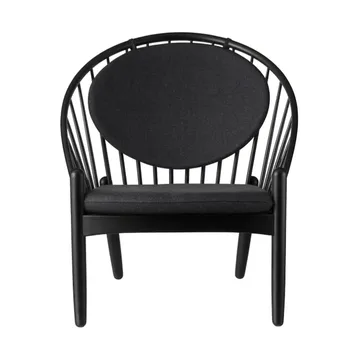 Silla J166 Jørna - Black painted oak-dark grey - FDB Møbler