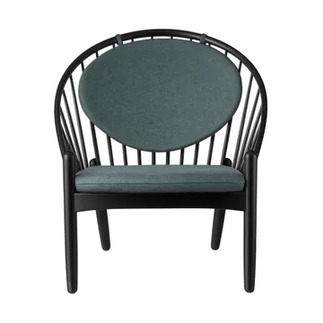 Silla J166 Jørna - Black painted oak-green - FDB Møbler