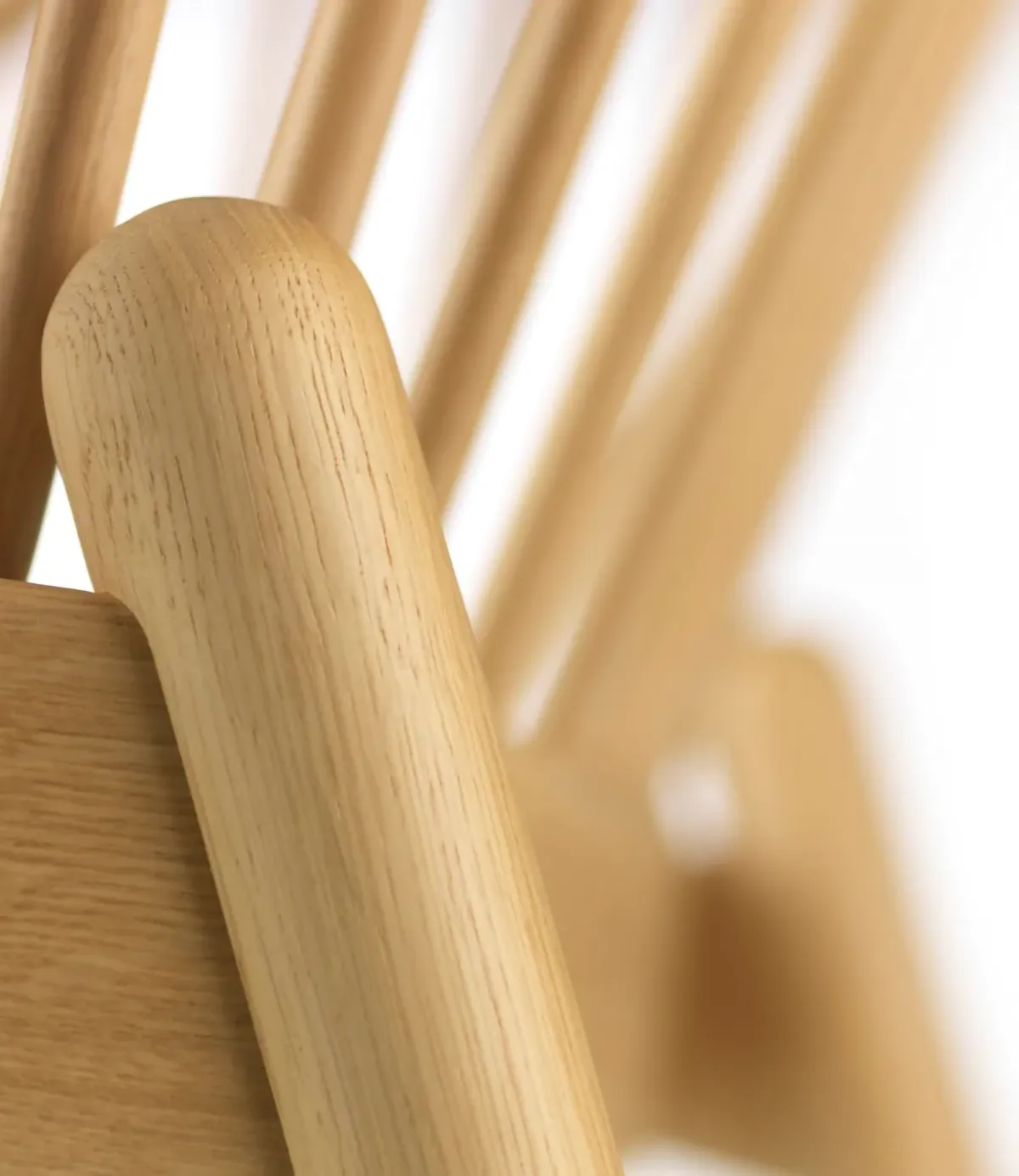 Silla J166 Jørna, Oak lacquered-green FDB Møbler