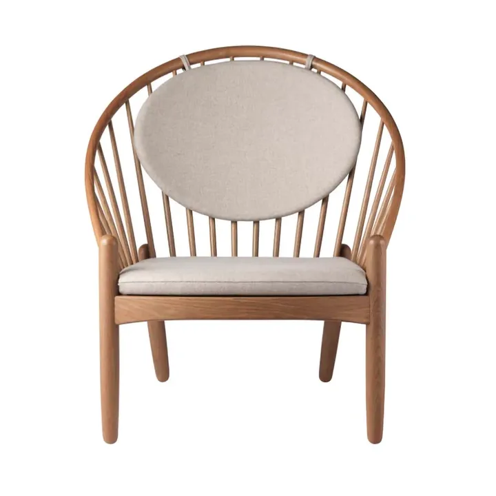 Silla J166 Jørna - Smoked oak-beige - FDB Møbler