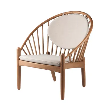 Silla J166 Jørna - Smoked oak-beige - FDB Møbler