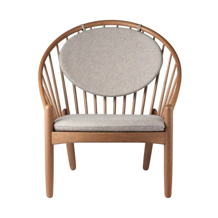 Silla J166 Jørna - Smoked oak-light grey - FDB Møbler