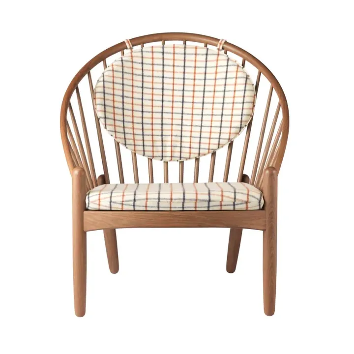 Silla J166 Jørna - Smoked oak-red diced - FDB Møbler