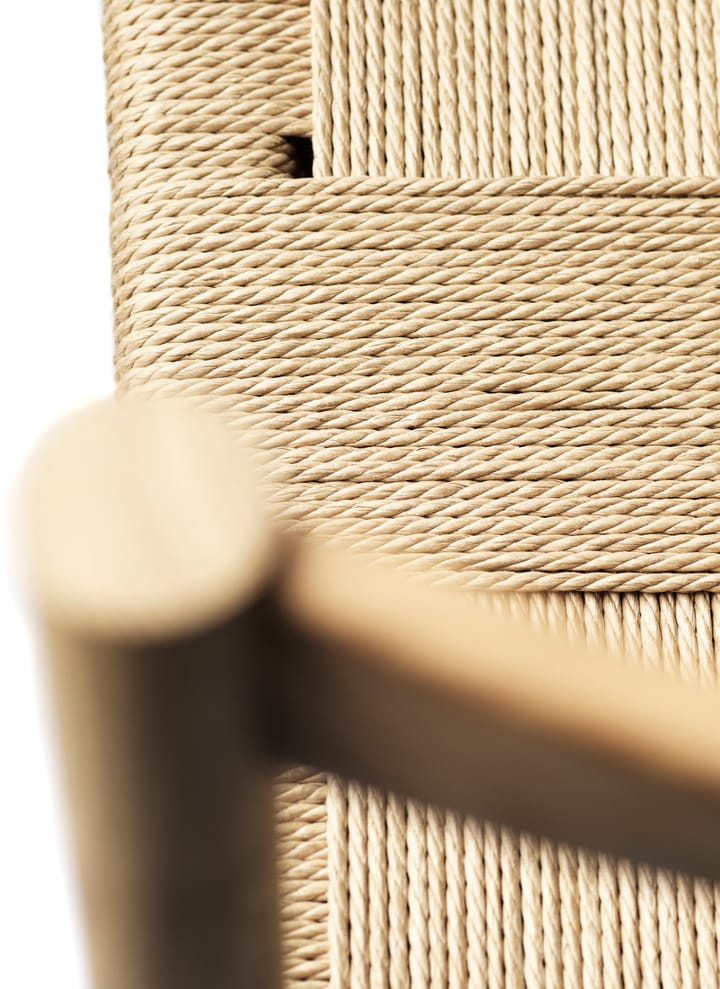 Silla J178 Lønstrup v2, Oak nature lacquered-papercord FDB Møbler