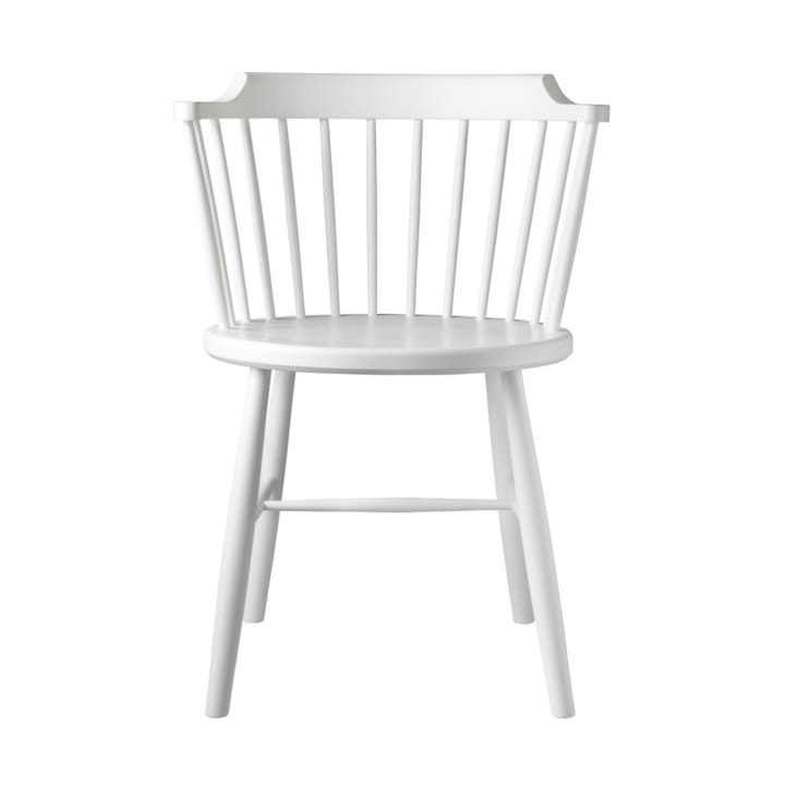 Silla J18 - Beech white painted - FDB Møbler