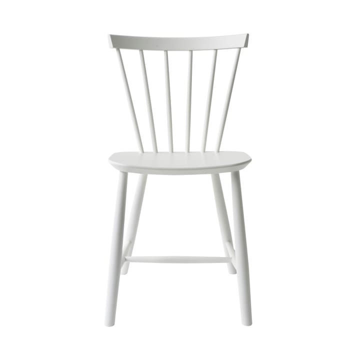 Silla J46 - Beech white painted - FDB Møbler