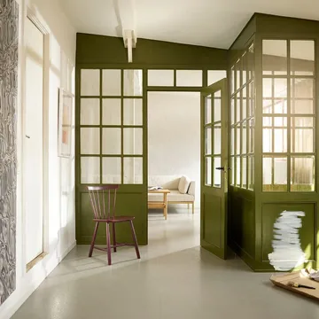 Silla J46 - Negro rojo - FDB Møbler