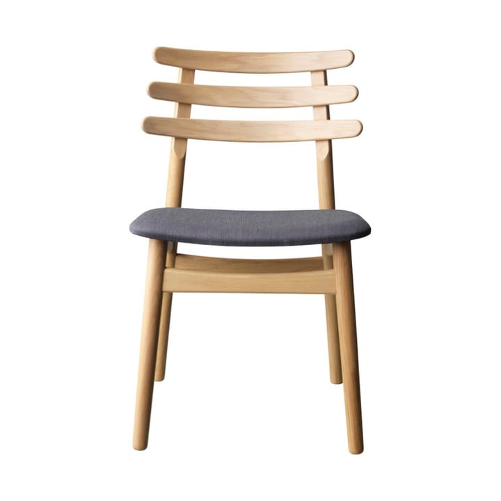 Silla J48 - Oak nature lacquered-anthracite - FDB Møbler