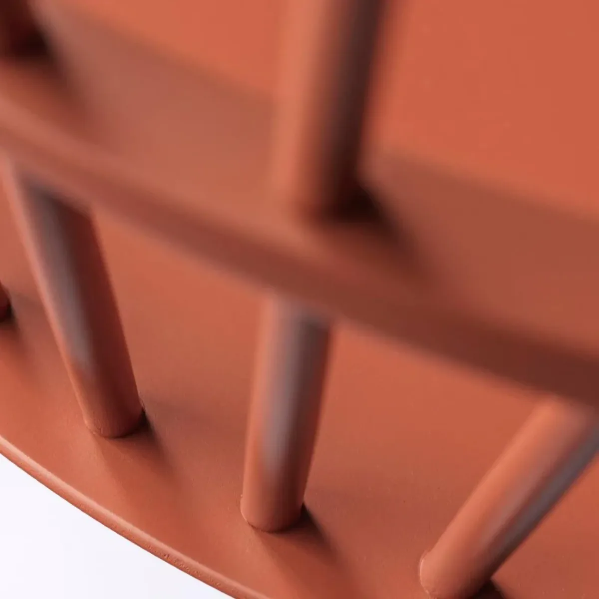 Silla J52B, Rojo ladrillo FDB Møbler