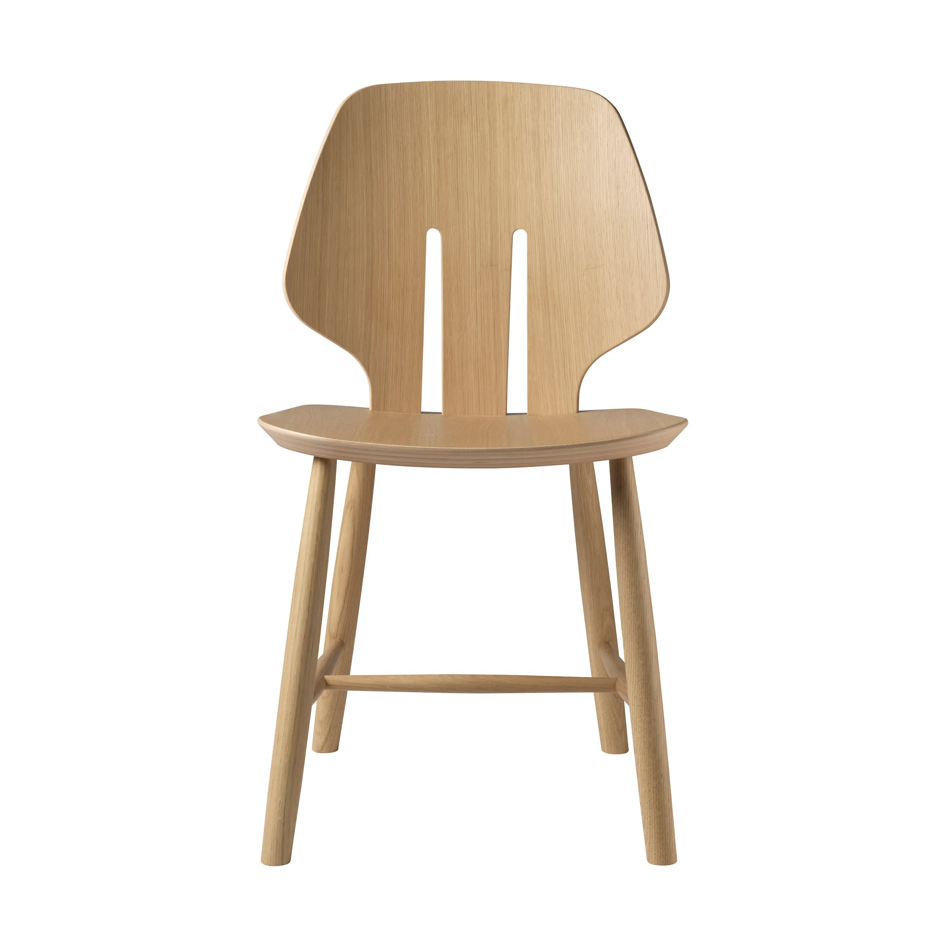 Silla J67, Oak Nature Lacquered waterbased FDB Møbler