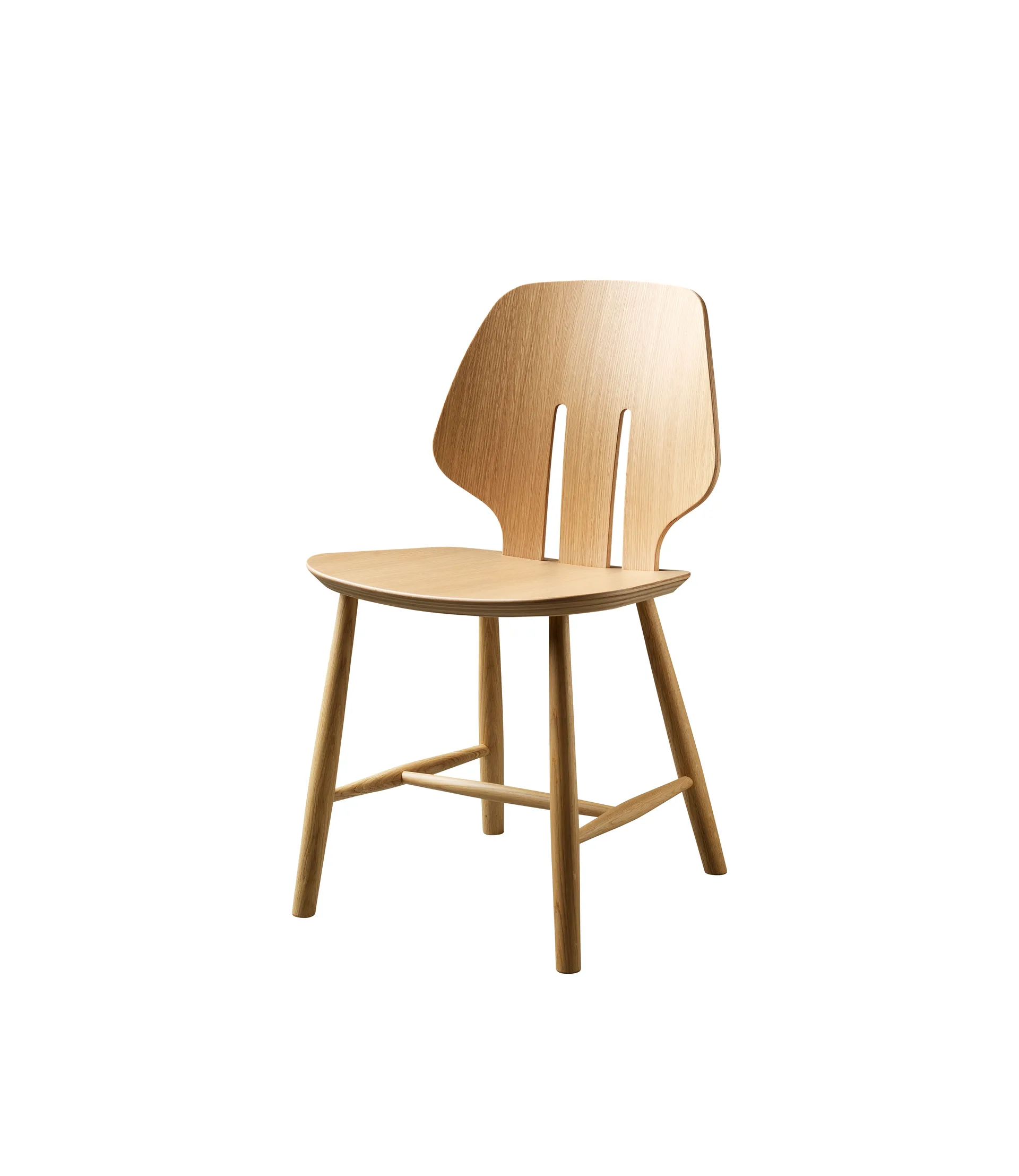 Silla J67, Oak nature lacquered FDB Møbler