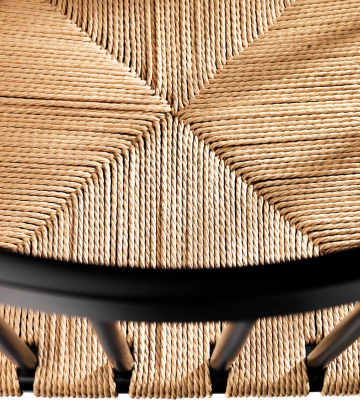 Silla J80, Beech black painted-nature FDB Møbler