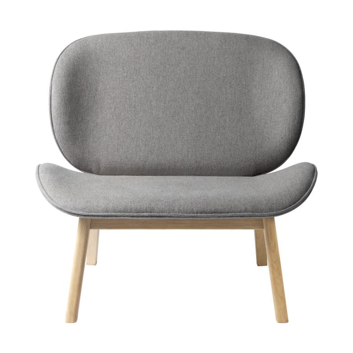 Silla lounge L32 Suru - Oak nature lacquered-grå - FDB Møbler