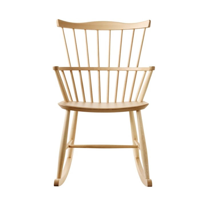 Silla mecedora J52G - Beech nature lacquered - FDB Møbler